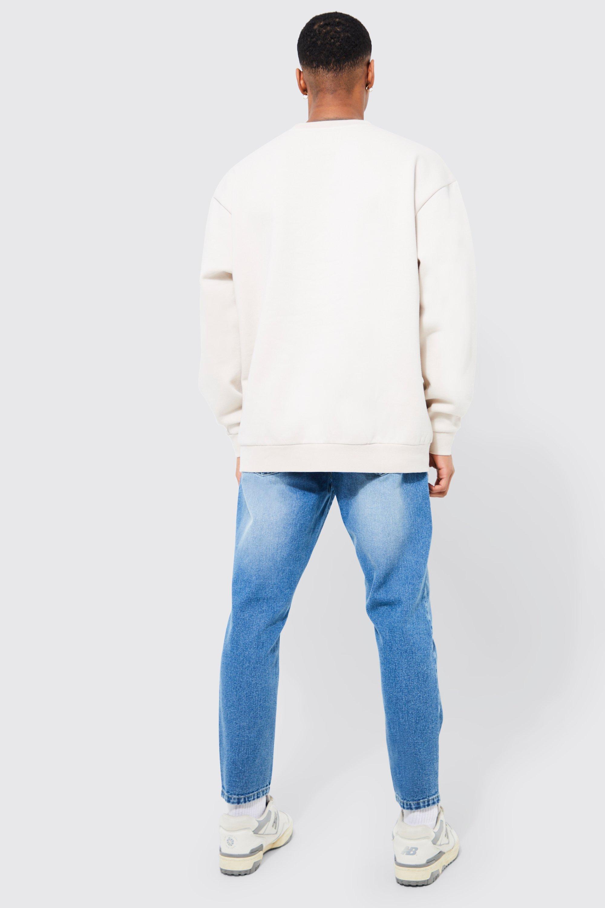 Tapered Rigid Jeans